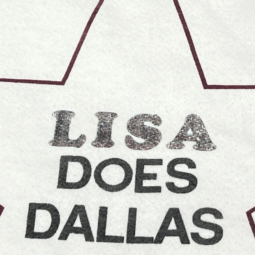 VTG 80s Lisa Does Dallas Macy's 1985 Crewneck Pullover Jumper Sweatshirt